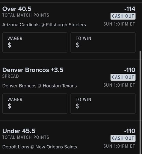 What happens if my FanDuel parlay is a .